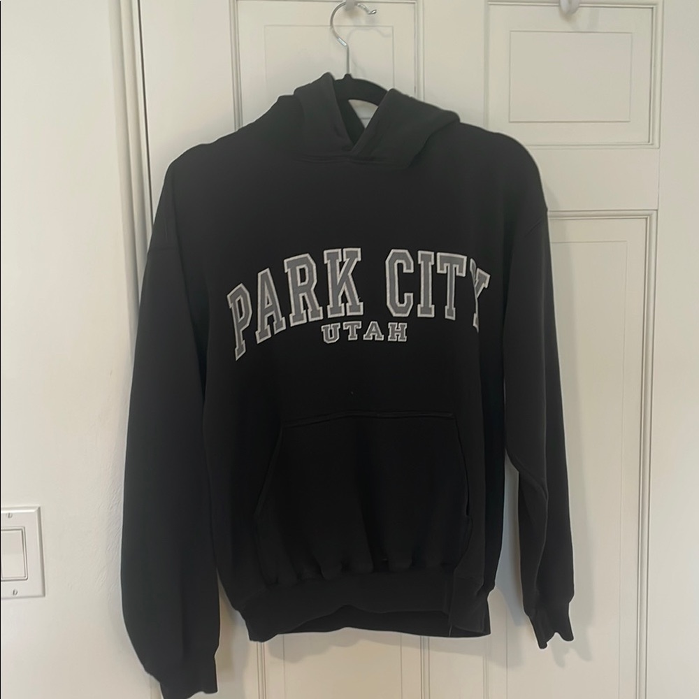 Park City Black Hoodie